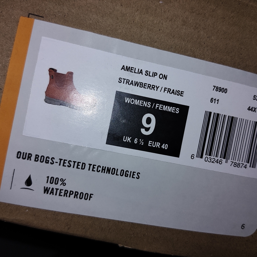 Bogs Amelia Slip On Women's Boots - Strawberry Red